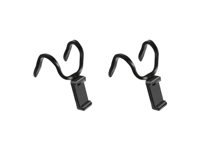2X Treadmill Phone Mount, Folding Walking Pad Machine Cellphone Bracket, Adjustable Holder For Gym Equipment