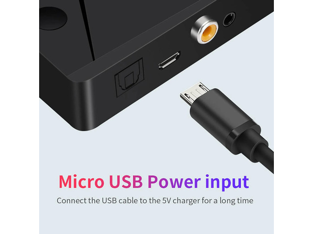 TX13 3 In 1 Bluetooth 5.0 Audio Transmitter 3.5Mm AUX Jack Digital To Analog Audio Converter RCA USB Coaxial Optical