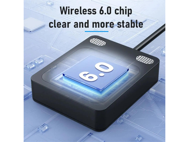Car Adapter Bluetooth 6.0 Receiver Dual Mics USB Bluetooth Adapter 3.5mm AUX Adapter Bluetooth Receiver