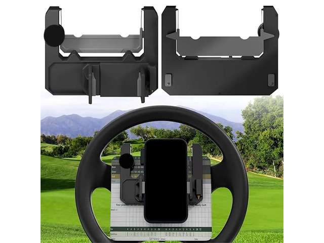 Universal Golf Cart Part Phone Holder /Golf Cart Steering Wheel Phone Stand for Golf Cart