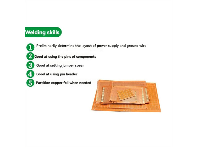 30PCS Prototype PCB Universal Board 7x9cm Single-Sided Circuirt Board DIY Electronic Kit