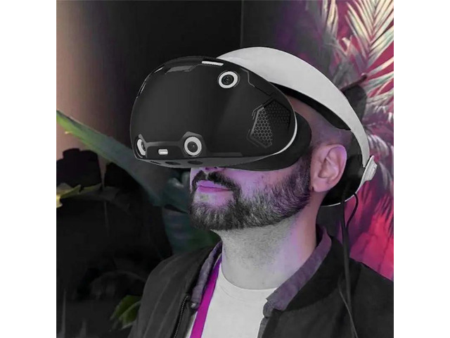 Soft VR Silicone Protective Case Cover for PS VR2 Accessories Helmet Protective Lens Skin for PS VR 2 Glasses