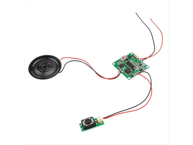 Micro-USB 8M Sound Voice Audio Music Recordable Recorder Board Chip Programmable Music Module Greeting Card DIY Tools