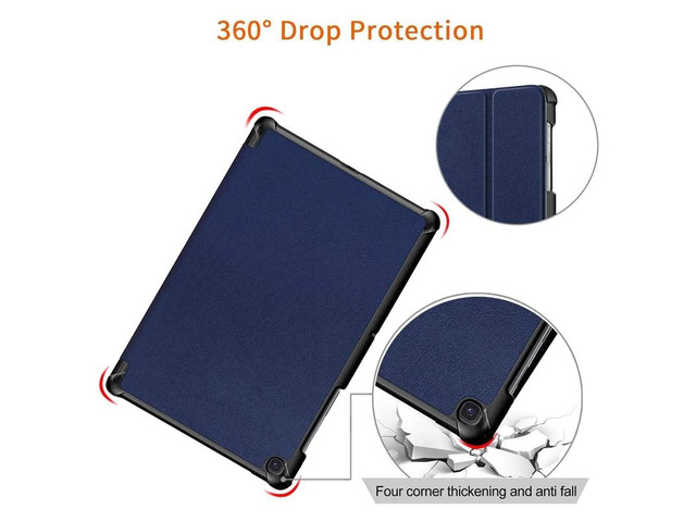 Tablet Case for Galaxy Tab S5E 10.5in 2019 SM-T720/T725,Slim Tri-Fold Smart Cover with Auto Sleep/Wake,Dark Blue