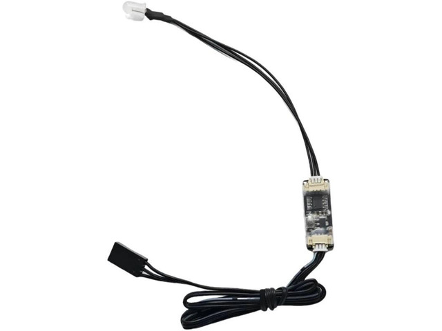 IDUD DIY Accessories For RC For Car Model DC 5-8.4V Tailpipe Light 5Mm Lamp Beads 25.8X10.3X4.5Mm Controller Signal Cable