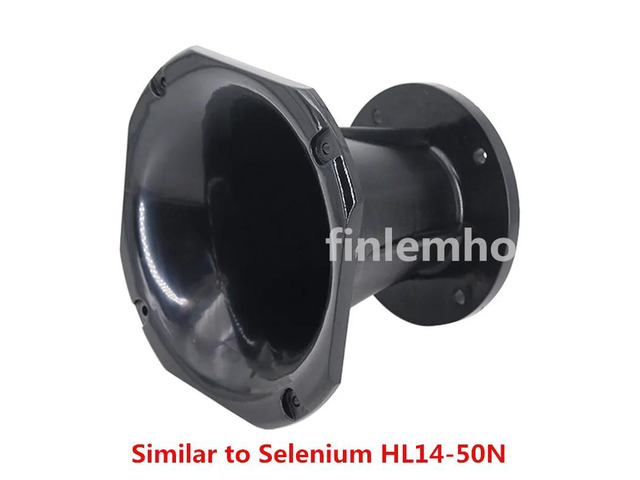 1PC DJ Speaker Horn 2' Throat 45° x 45° Dispersion Plastic For Car HiFi Home Theater Professional Audio Public Address System