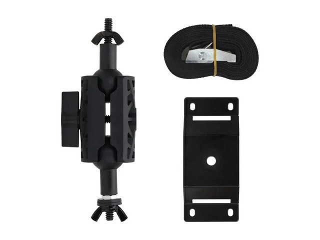 CS16 Trail Camera Mounting Bracket With 1/4' Threaded Insert Double Ball Head 360°Rotating Adjustable Holder For Camera