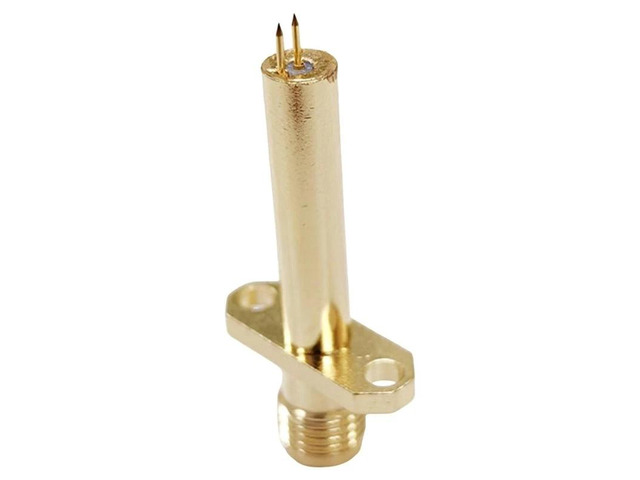 IDUD Headset Test Probe For RF High Frequency Double Needle 1.5 Pitch Pointy Needle SMA Cell Phone Test Head