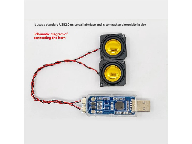 USB Sound Card SSS1629A5 Supports Playback and Recording Stereo Codecs Plug-and-Play for / Nano