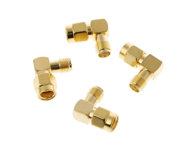 18 Pcs/Set Connector Kits Male Female SMA Plug Antenna Converter Coaxial Adapter X3UF Dust Cap Adapter