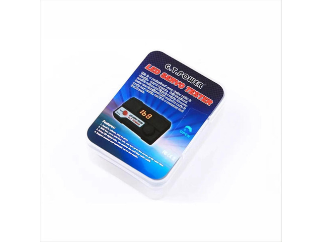 Servo Tester 1-4PCS Servo Speed Controller Tester with LED Display Dual Mode Manual and Auto