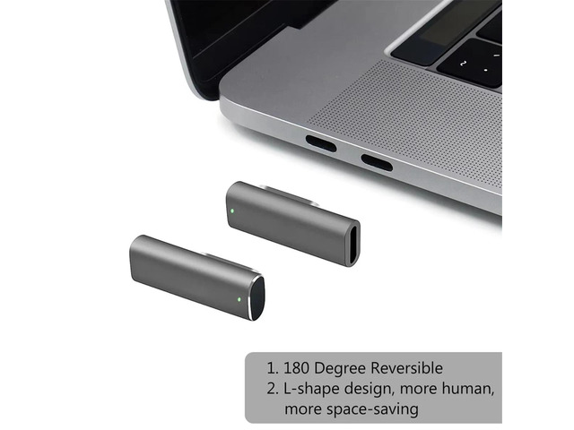 100W 20 PIN MAGNETIC USB C PD Charging Cable Fast Charging 10 Gbps 4K Video @ 60Hz for Pro/Air