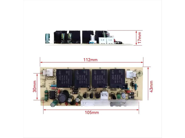 Temperature Control Board 12V 24V 12 Liters Car Refrigerator Motherboard Display Board Computer Board Controller