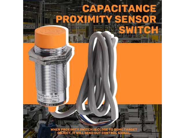 LJC30A3-H-Z/AY 1-25mm Capacitance Proximity Sensor Switch PNP NC DC 6-36V 300mA