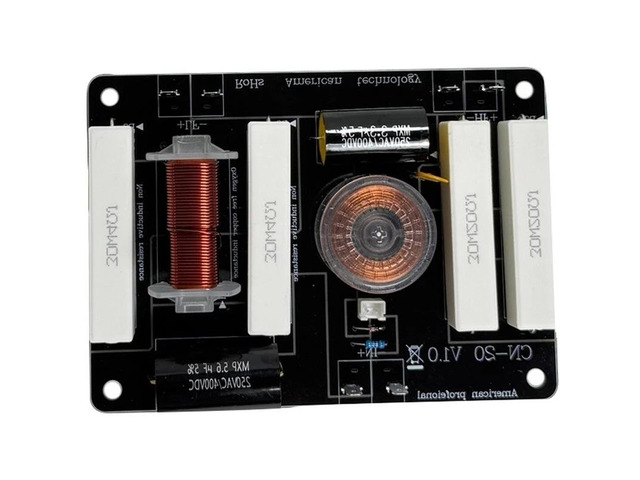 IDUD CN-20 Audio Crossover 450W 3000Hz 2-Way Speaker Crossover For 8-12 Inch Speakers 25- 44Mm Tweeter