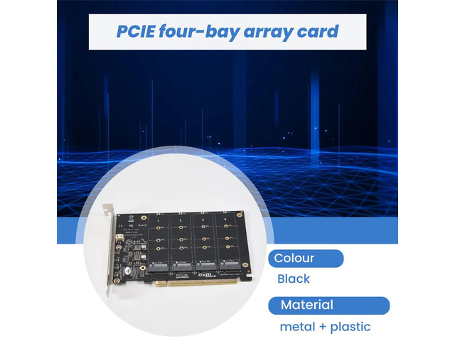 HOT PH44 NVME 4-Disk Array Card PCIE Signal Split Array Card