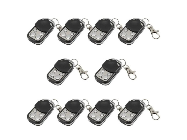 10 Pcs Garage Door Remote Control 433Mhz For Car Garage Door Gate Cloning Remote Control Key