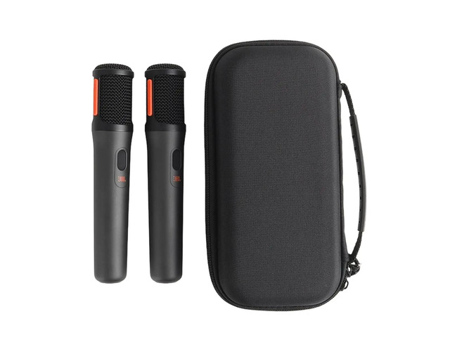Microphone Carrying Case for Dual Microphone System Storage Bag for Handheld Mic