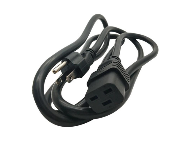 US Nema 5-15P to C19 AC Power Extension Cable Cord Nema 5-15P to IEC 320 C19 Power Cord(US Plug,1M)