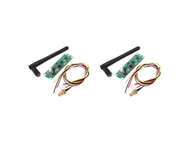 2X 2.4G DMX Controller DMX512 Transmitter Receiver 2 In 1 PCB Module With Antenna For Built-In DIY Stage Li