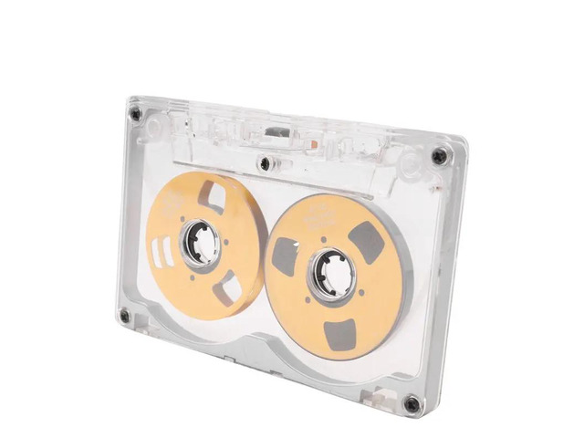 55 Minute Blank Tape Disk Double-Sided Metal Small Open Disk Blank Cassette Tape Tape Disk