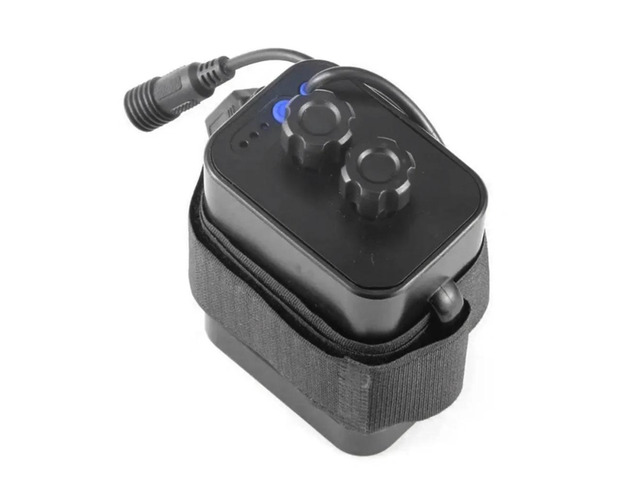 12V 6X Box LED Light Holder With Cable USB/DC Dual Interface Waterproof Box Durable Easy To Us