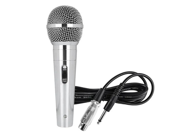 Microphone Handheld Wired Metal Dynamic Microphone Clear Voice Mic For Vocal Music Performance