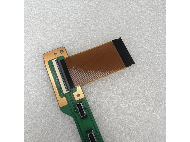 1pcs Side Panel for Slim Console EDF-040 Side Panel Board with 50pin Flex Cable TYPE-C Port TYPE-A Interface Repair