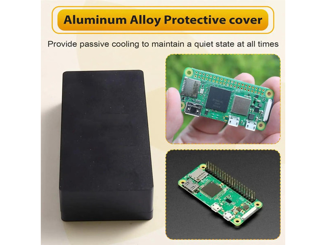 For Zero W /2W Metal Case -Compatible Cooling Case for Zero 2W / W / 1.3