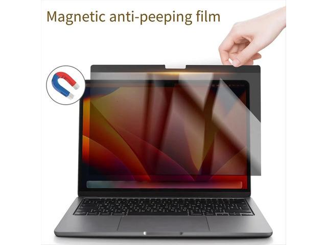 Magnetic Privacy Screen Protector for 15 Inch A2941 A3114 Anti-Glare Film Anti-Peep Film
