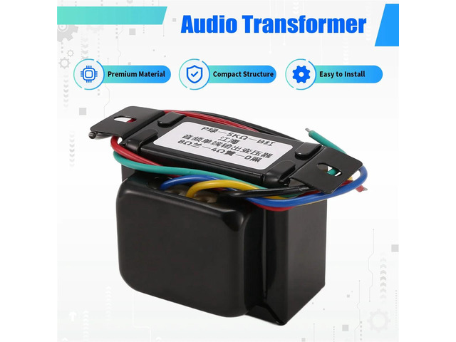 1PCS Tube Amplifier Single-Ended 5K Single-Ended Output Transformer for 6P1 6P14 6P6 0-4-8 Ohm DIY Vacuum Tube Amplifier