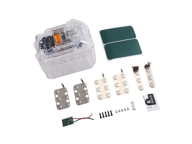 15Core Storage Box Case For BL1850 18V Power Tool With 5MOS Protection Board