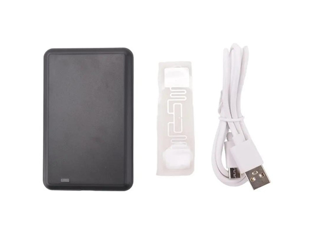 HID-USB Virtual COM Output USB UHF Tag Reader 860-960Mhz ISO18000-6C 6B Read And Write Adjustable