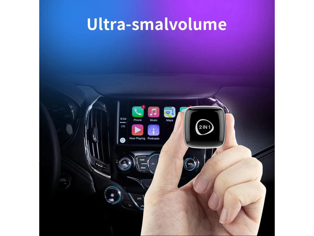 CarPlay Adapter,From Wired CarPlay to Wireless, for IOS 10+ & Wired CarPlay Cars From 2016