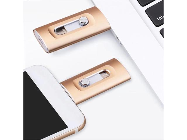 OTG Stick USB 3.0 Flash Drive 128GB,USB TypeC Pendrive,4in1 Memory Expansion Backup UDisk,Dual Interface USB Drive A