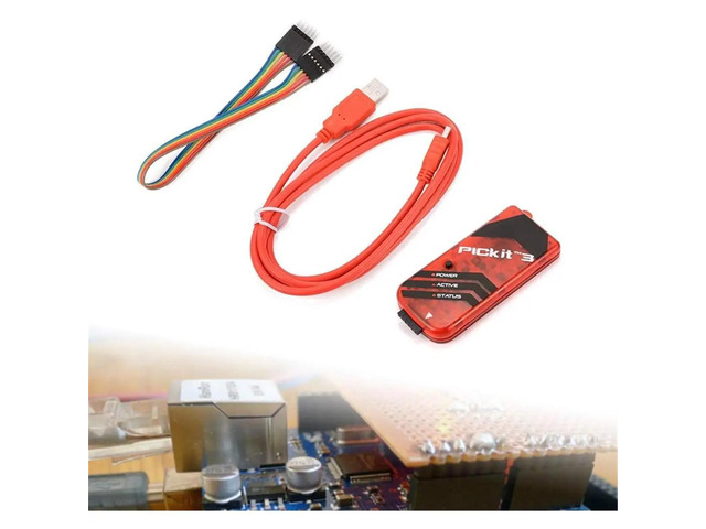 1PCS PICkit3 Electronic Chips Emulator MPLAB PICkit 3 PIC Microcontroller Chip in-Circuit Debugger Programmer