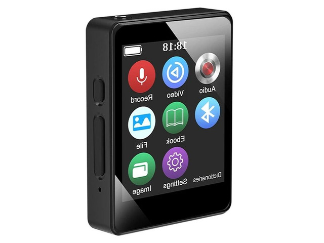 IDUD Bluetooth5.0 MP3 Player Hifi Sound Sport Walkman Student Walkman 1.8 Inch Screen With FM Radio E-Book 32GB