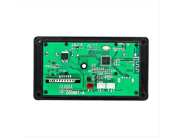 LCD Display Bluetooth 5.0 MP3 Decoder Board Support Handsfree Recording FM DC 12V MP3 WMA WAV APE FLAC Audio Player