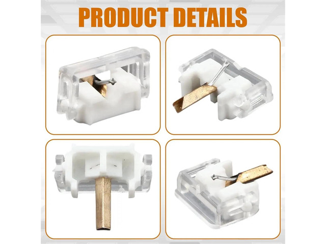 Needle Stylus Replacement for M44-7 N44-7 M44-3 M55E,DUAL DN305 DN306, N44-7 Cartridge Turntable