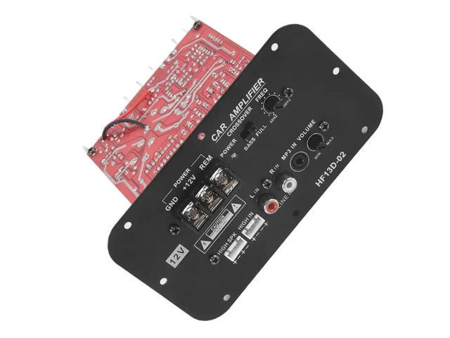 Car Subwoofer Amplifier Board, 500W Subwoofer High Power Hifi Bass Amplifier Board DC 12V