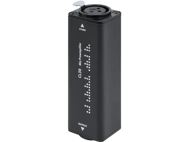 CL30 Inline Mic Preamp 25Db Gain Low Noise -70Db For Dynamic Ribbon Mic Podcast Live Recording TKLBLS