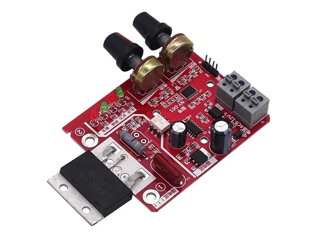 -D01 Control Board 100A Spot Welding Machine Control Board Welder Panel Adjust Time Current Digital Display