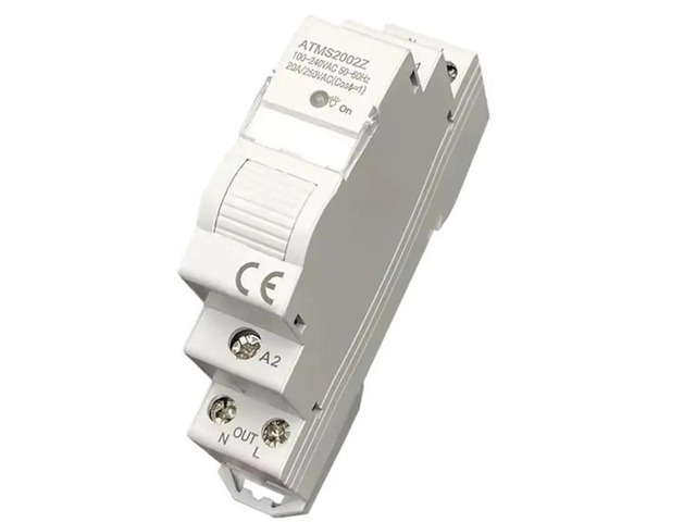 Tuya Smart Life 20A Relay Switch Zigbee Energy Power Monitor Din Rail Timing Function App Remote Control Work For Alexa Hom