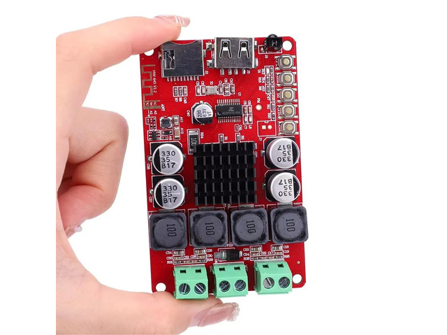2x50W TPA3116 Bluetooth Receiver Digital Audio Amplifier Board Dual-Channel Stereo Sound Digital Amplifier Board