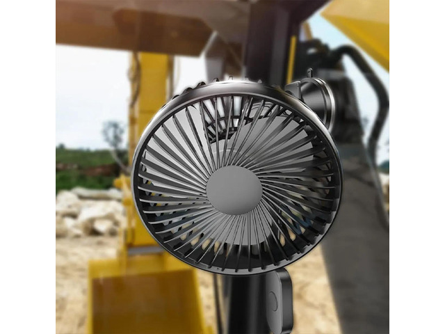Suction Cup Car Fan USB Fan 12V/24V Universal High Wind Silent Rotatable Small Noise Cooling Fan for Home Car