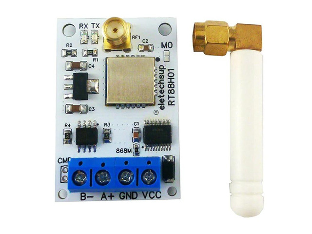 RT88H01 Transmitter And Receiver Module VHF/UHF Radio Modem RS485 Lora GFSK 868M