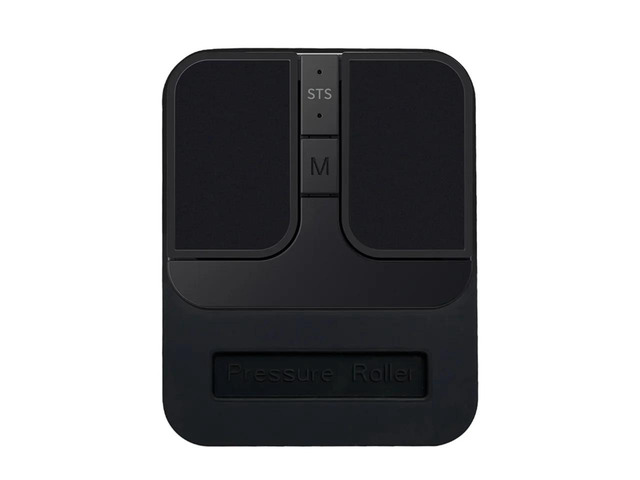 Mini Square Mouse Computer Mouse 3 Mode BT/2.4G/USB Mini Capacitive Mouse for PC Laptop Notebook Desktop Black