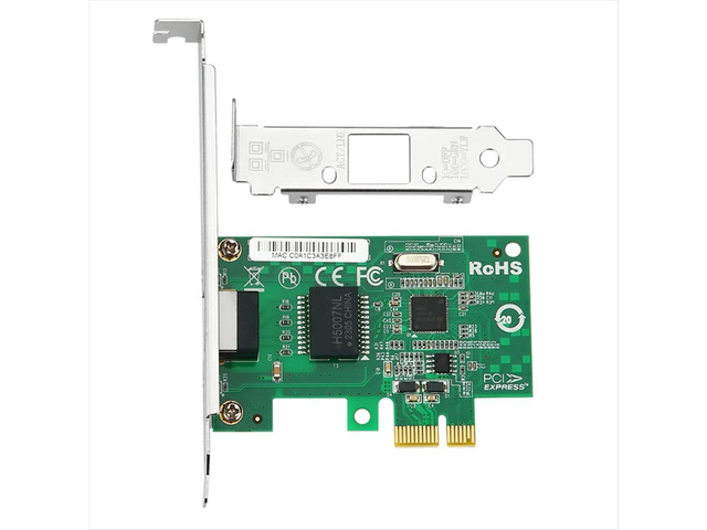 PCI Express Network Card PCIE X1 to RJ45 Gigabit Ethernet Network Adapter for I210 Chip 1000Mbps PXE Network Card
