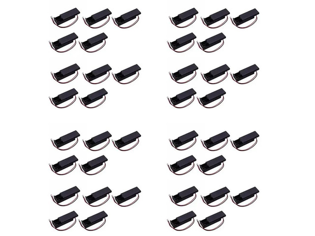 40 Pcs For Micro:Bit Holder Case Cover Shell For 2Pcs AAA Batteries 3V PH2.0 For Microbit Development Board
