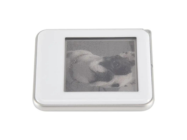 Function Keyring 1.54-Inch Three Color Display Screen Image Transmission Keychain Ink Screen